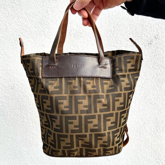 Fendi Handbags - Fendi zucca mini bag packable
